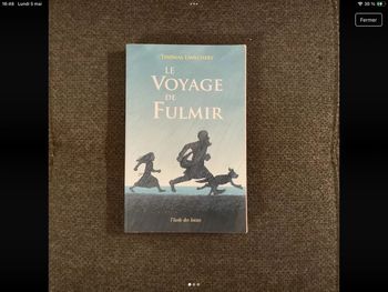 Livre le voyage de Fulmir ( l’école des Loisirs )