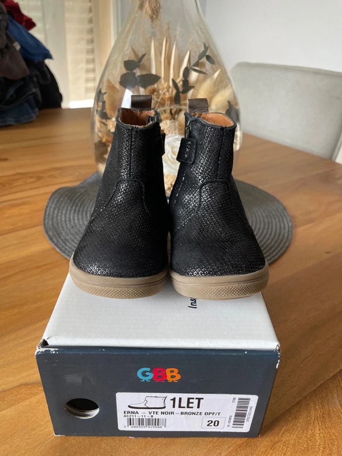 Boots bottes GBB noire T.20 - photo numéro 7