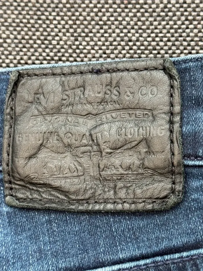 Magnifique Jeans levi’s Mile high super skinny w23 taille française 32/34 - photo numéro 6