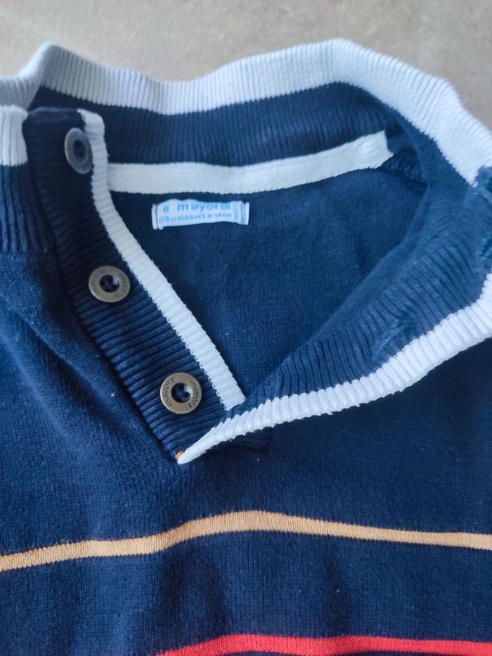 Pull hiver Mayoral et jean gris taille 8 ans - photo numéro 3