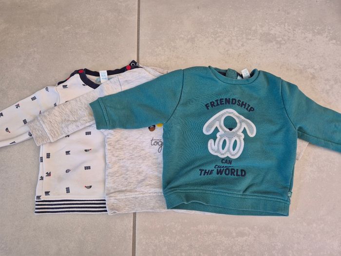 Lot de 3 sweats obaibi
