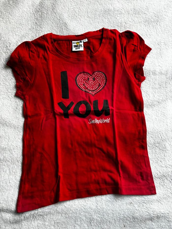 T/shirt rouge 10 ans - photo numéro 2