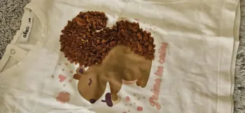 tee shirt écureuil 3D