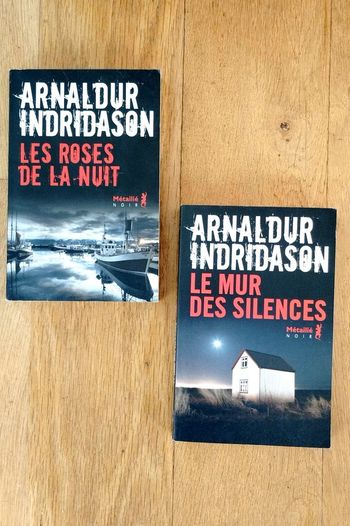 2 livres d'Arnaldur Indridason