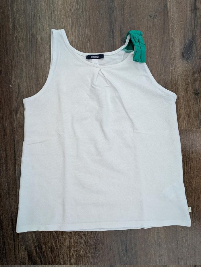 Débardeur Okaïdi été fille 10 ans