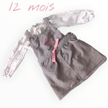 👗 Robe et son t-shirt manches longues 👗