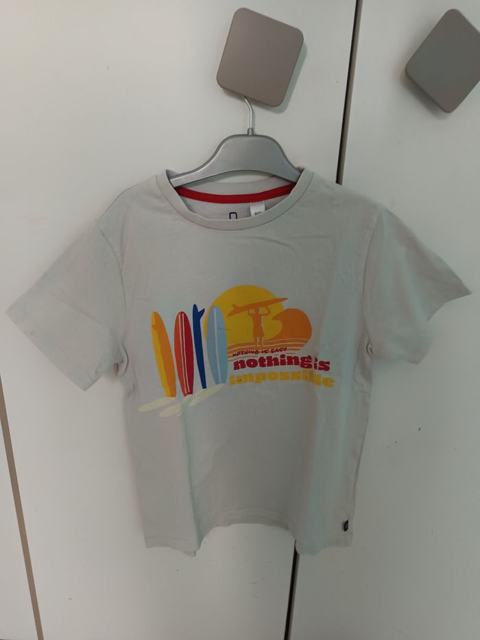 Lot de tee shirt garçons mange courtes 8ans - photo numéro 4