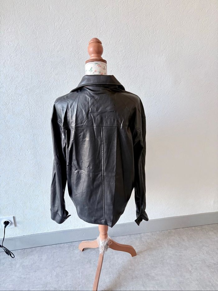 Veste femme similicuir - Taille L - Neuf avec étiquette - Rive Droite - photo numéro 4