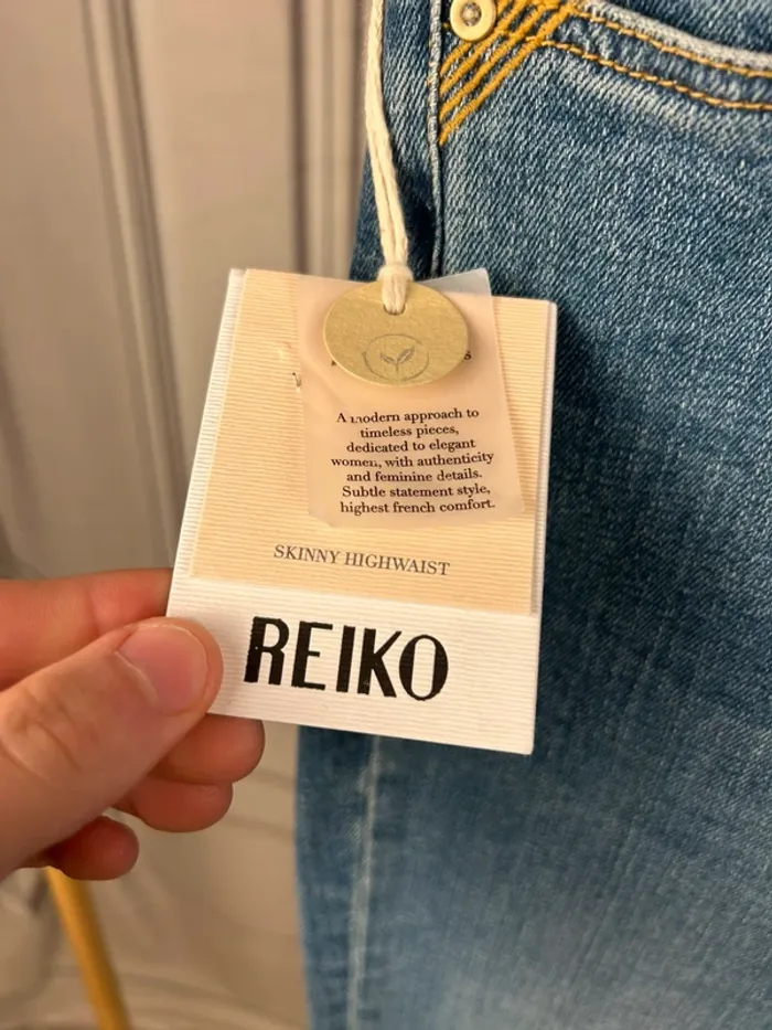 Jean skinny Reiko W32 neuf - photo numéro 4