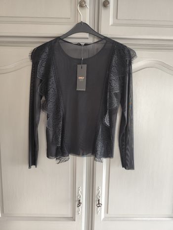 Tee shirt - blouse en voilage