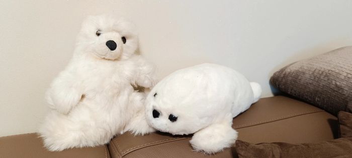 Lot peluche polaire vintage