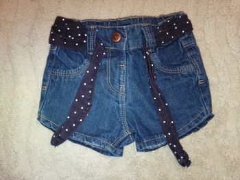 Short en jean souple