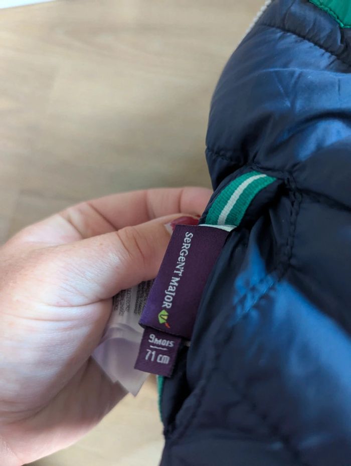 Doudoune ou veste sans manches Sergent Major 9 mois - photo numéro 3