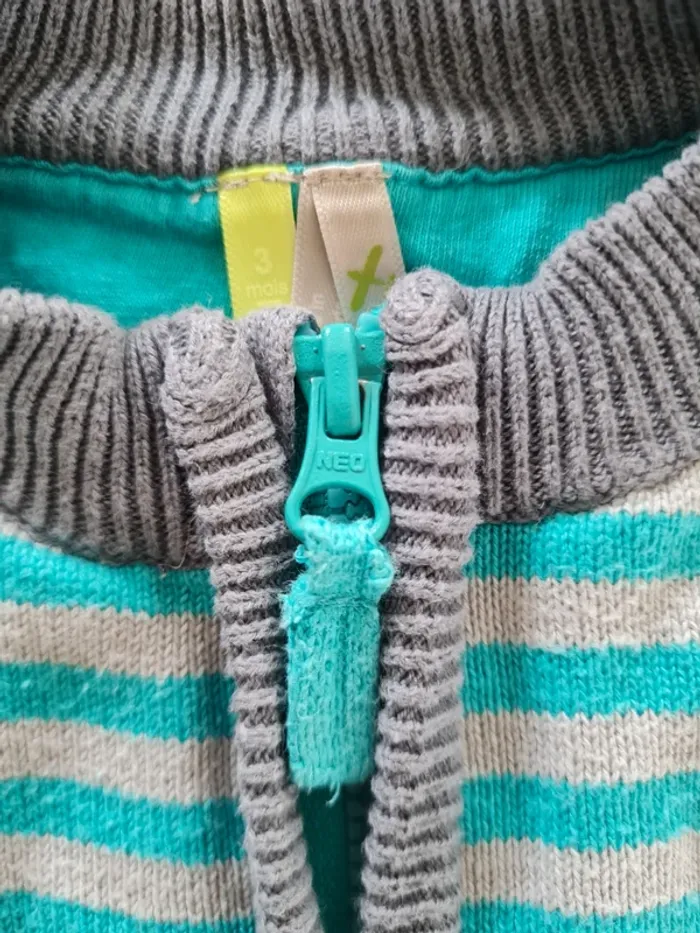Gilet bébé garçon 3mois - photo numéro 4