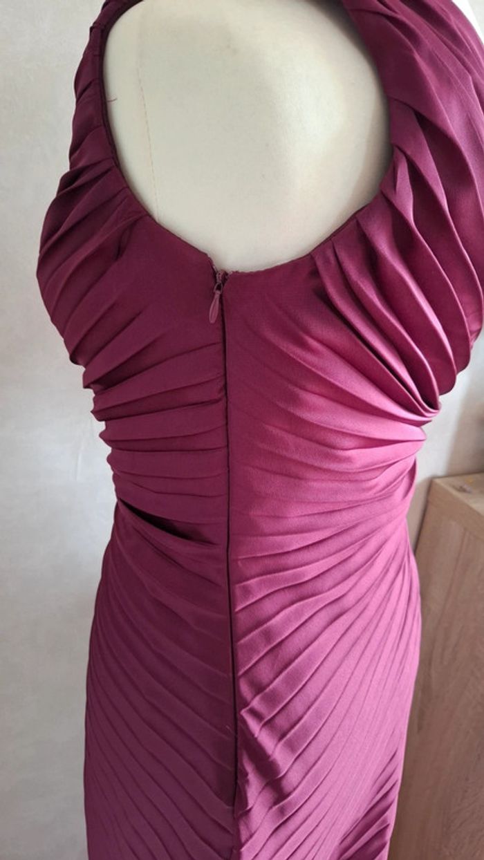 Robe de soirée plissée - photo numéro 6