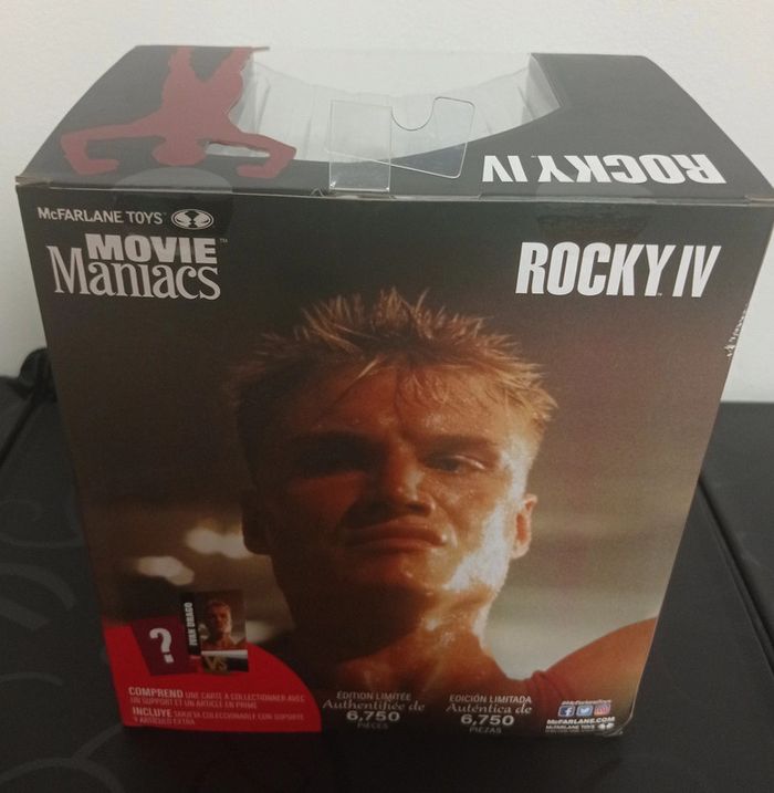 😍direct usa , figurine édition limitée Ivan drago rocky 4 - photo numéro 4