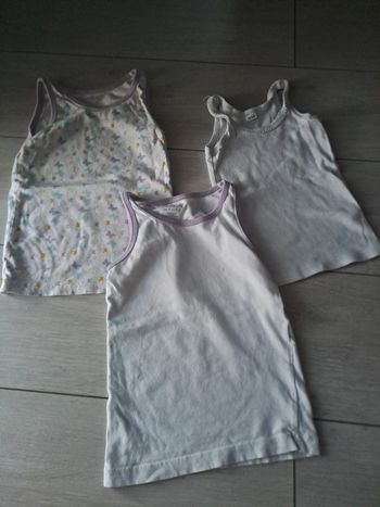 Lot debardeur fille 3ans