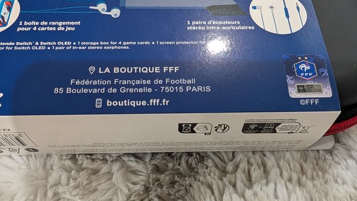 Kit housse de transport Équipe de France de Football Konix neuf - photo numéro 5