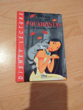 Livre Disney Lecture Pocahontas