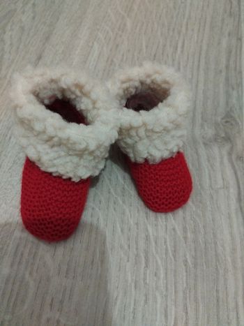 Paire de chausson noël bébé 3-6 mois