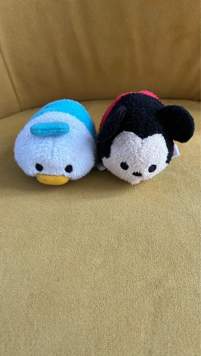 Lot de 2 tsum tsum Mickey et Donald