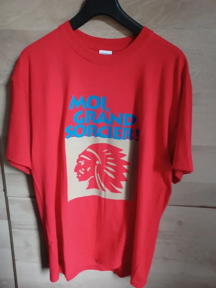 Tee shirt moi grand sorcier taille Xl gildan