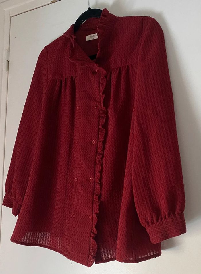 Chemise Zabou Gaufré Ba&sh Taille 34-36 - photo numéro 8