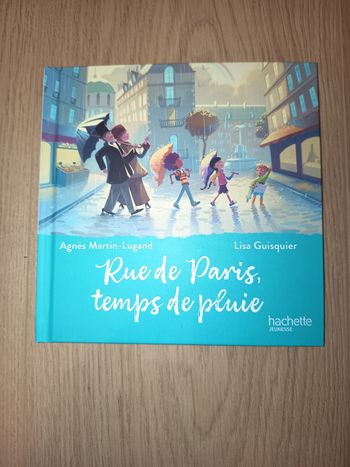 Livre album enfant Mac Do, Rue de Paris, temps de pluie, Éditions Hachette Jeunesse NEUF