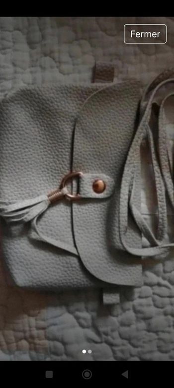 Petite pochette grise