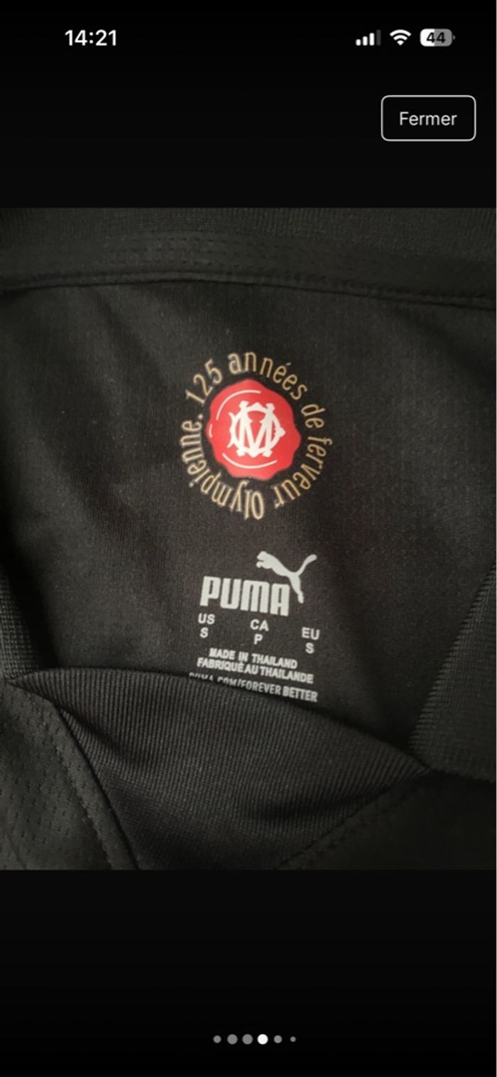 Maillot Olympique de Marseille 125e Anniversaire - photo numéro 5