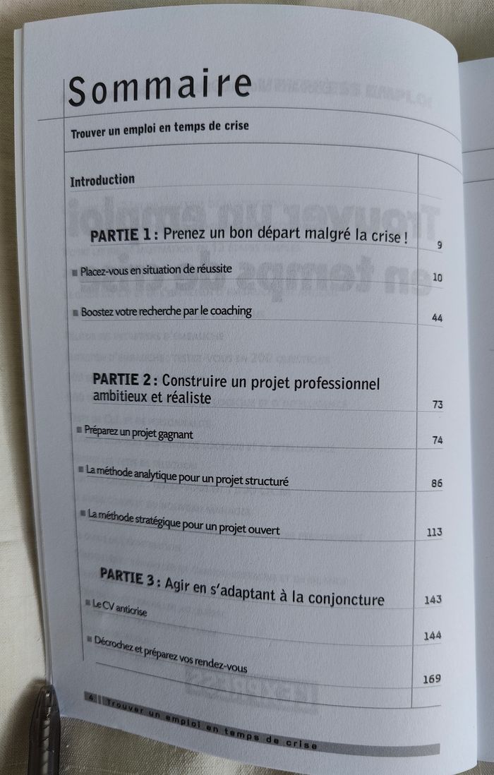 Livre "Trouver un emploi en temps de crise" - photo numéro 4