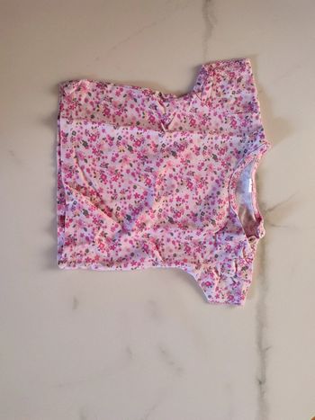 T shirt fleurs