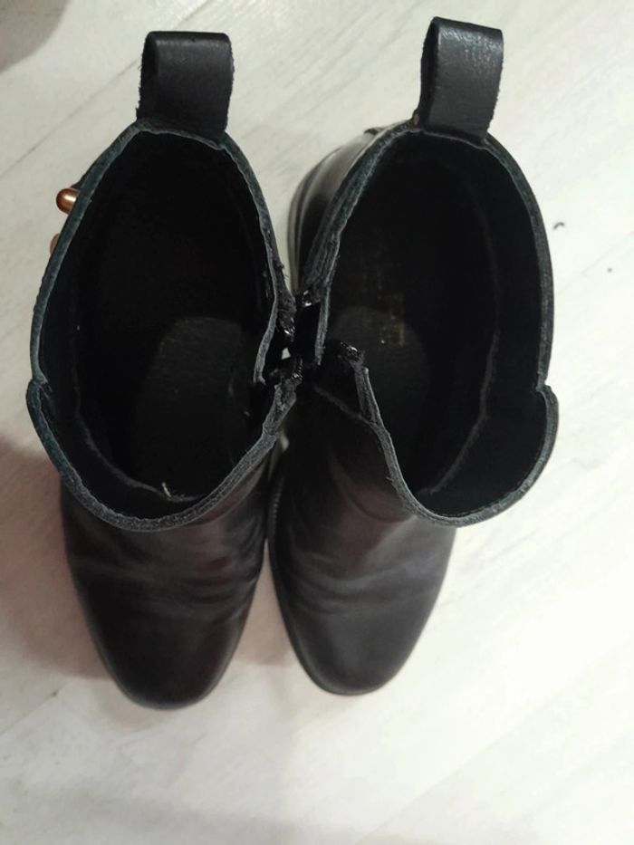 Bottines cuir Alpe cuir taille 37 - photo numéro 7