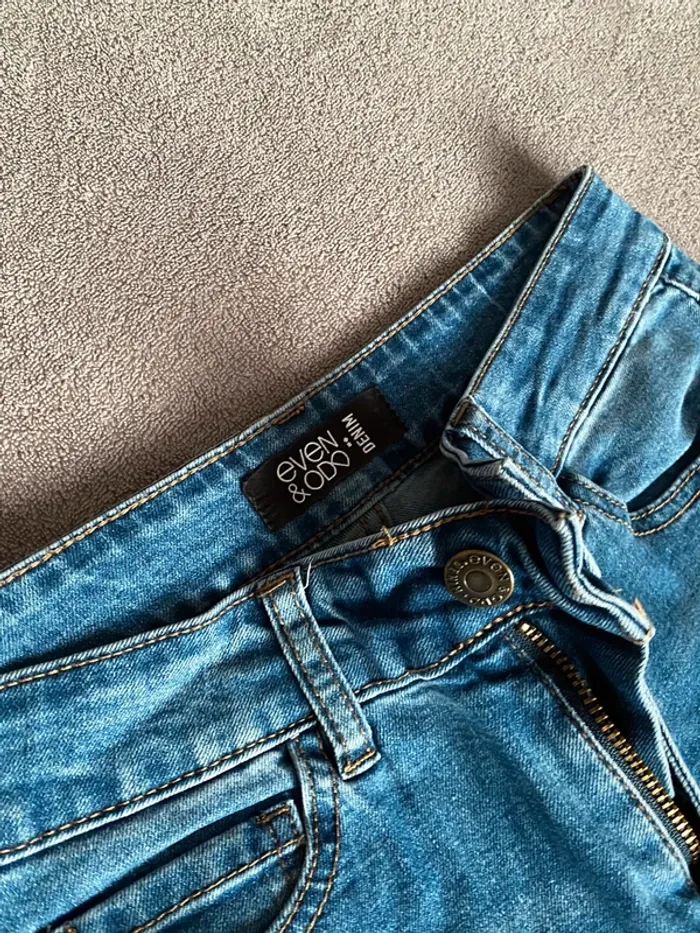 Jeans slim troué even&odd - photo numéro 2