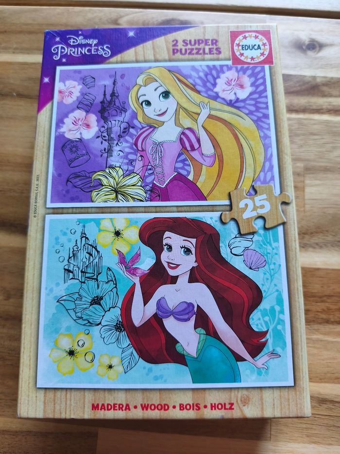 2 Puzzles Disney Princesses