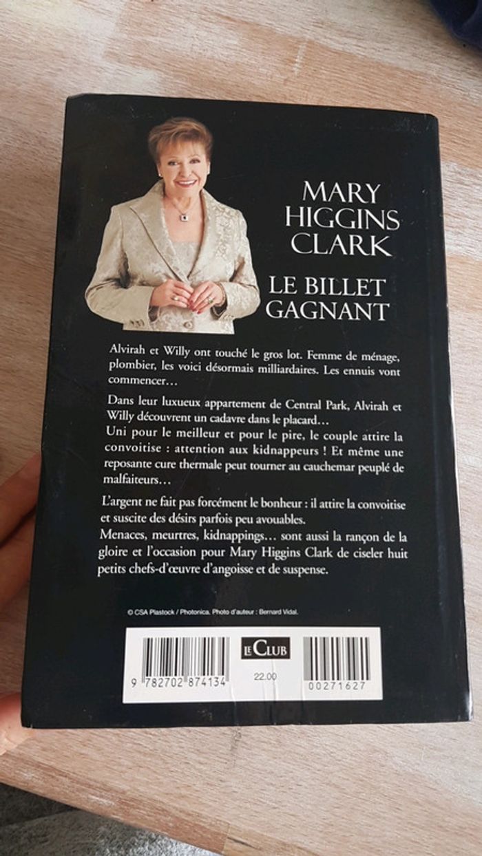 Le bulletin gagnant- Mary Higgins Clark - photo numéro 2
