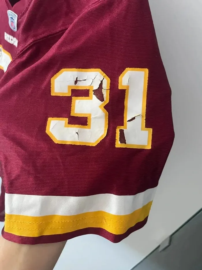 Reebok Maillot jersey NFL 🏈 Cartwright Washington Redskins Woman XL - photo numéro 8