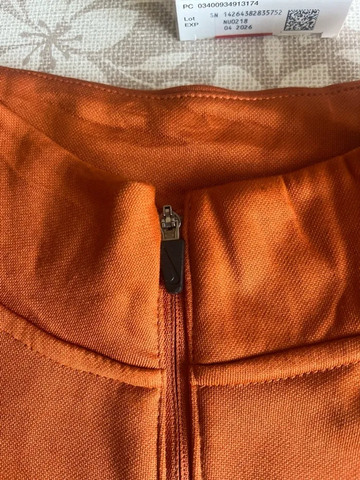 Sweat Nike Car Zip - Orange - Taille XXL - Très Bon État - photo numéro 6