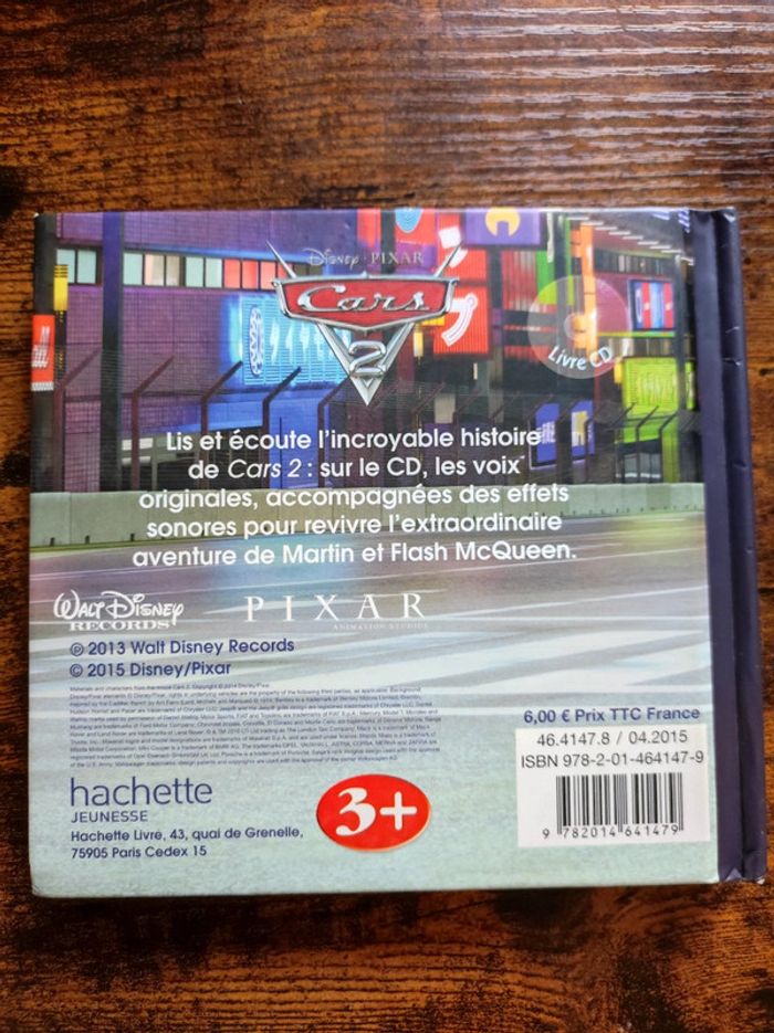 Livre CD Cars 2 - photo numéro 6
