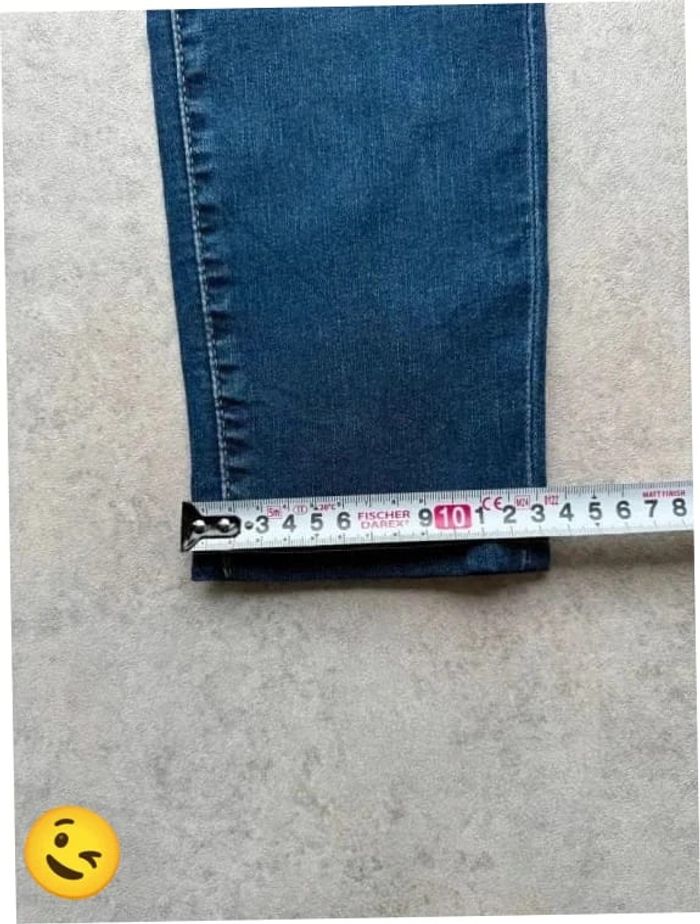 Jeans Levi's 711 W28 FR38 L30 coupe skinny bleu marine Femme Women pan533b - photo numéro 5