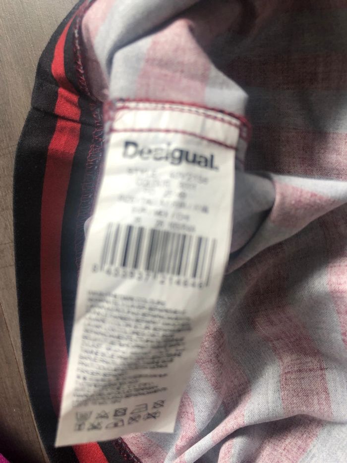 Robe rouge 3 trous desigual taille 36 dragon - photo numéro 5