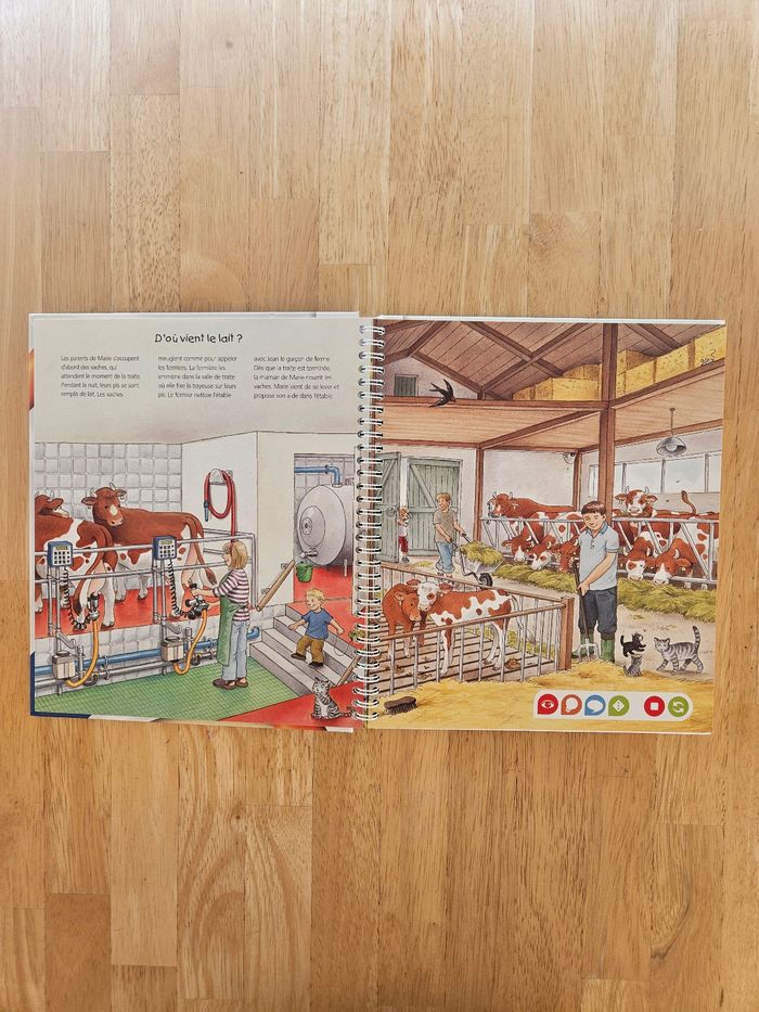 Livre interactif Tiptoi Je découvre la ferme - photo numéro 4