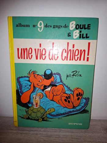Bande dessinée Boule & Bill une vie de chien