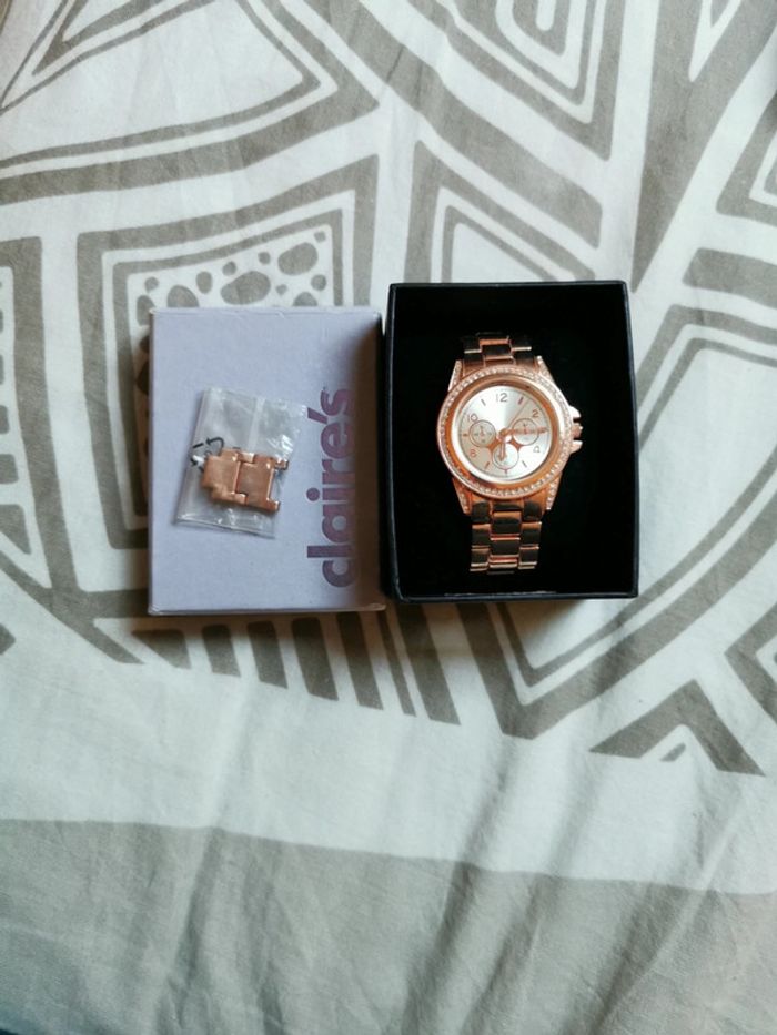 Montre or rosé Claire's - photo numéro 8