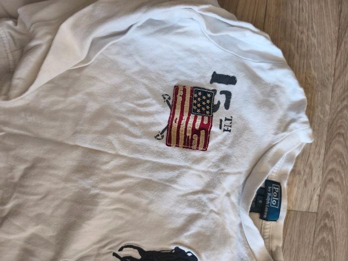 Tee shirt manches longues  de marque Ralph Lauren taille 6 ans - photo numéro 4