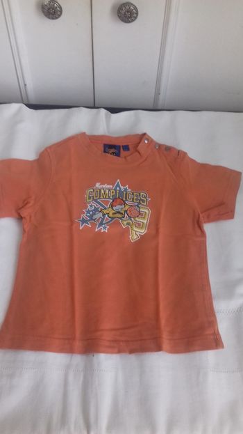 1 tee-shirt manche courte garçon 18 mois 