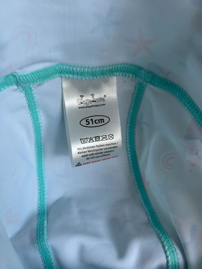 Combinaison de bain + casquette Playshoes fille 24 mois neuf - photo numéro 4