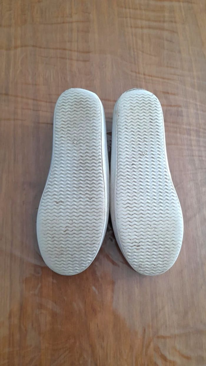 Ballerines en mesh bleu marine pointure 34 - photo numéro 5
