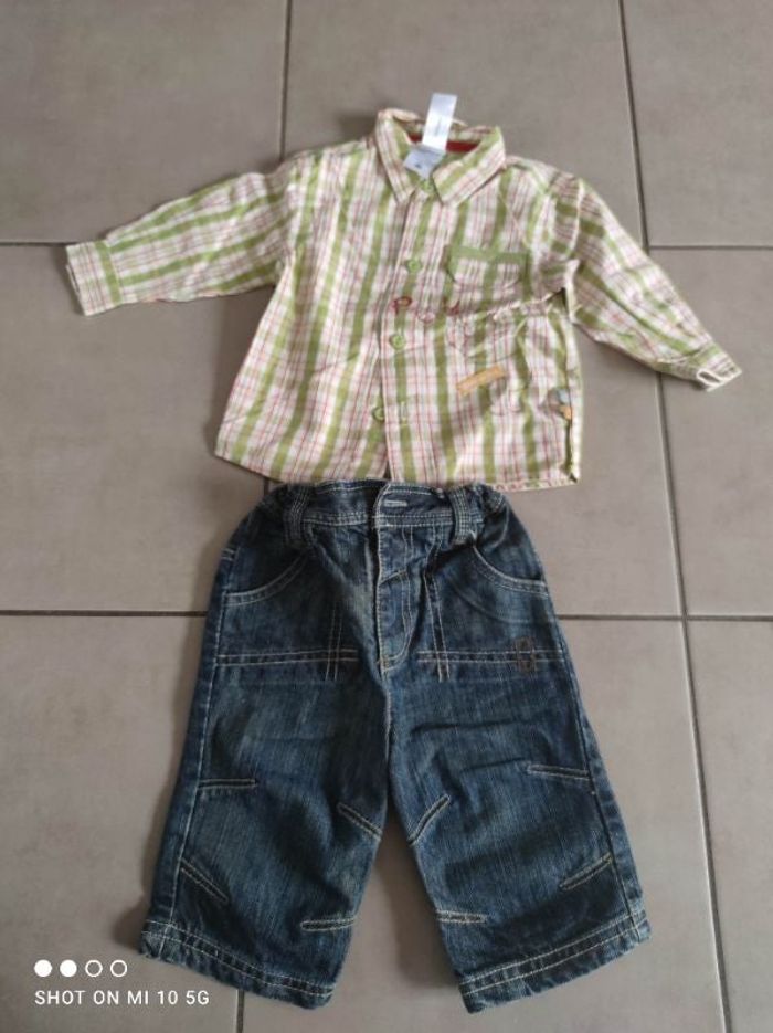 Ensemble chemise Jean