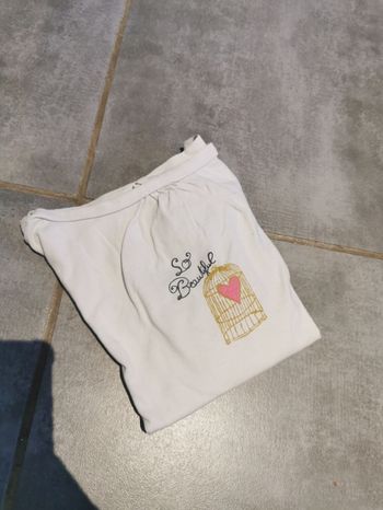 Tee shirt manche longue taille 4 ans